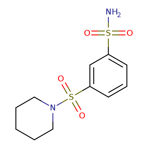 3-(piperidine-1-sulfonyl)benzene-1-sulfonamide
