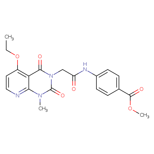 methyl 4-(2-{5-ethoxy-1-methyl-2,4-dioxo-1H,2H,3H,4H-pyrido[2,3-d]pyrimidin-3-yl}acetamido)benzoate