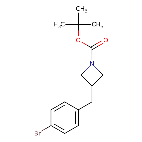 tert-butyl 3-[(4-bromophenyl)methyl]azetidine-1-carboxylate