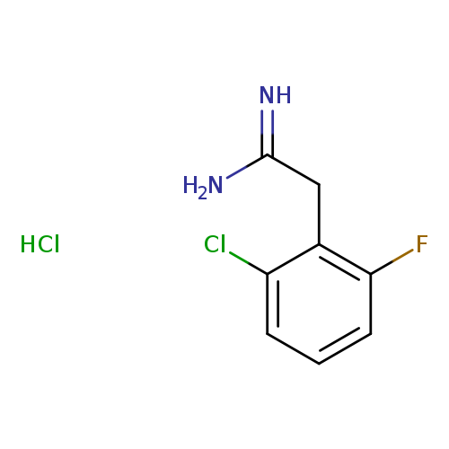 2-(2-chloro-6-fluorophenyl)ethanimidamide hydrochloride