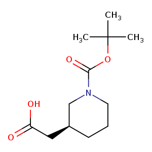 (S)-2-(1-(tert-Butoxycarbonyl)piperidin-3-yl)acetic acid