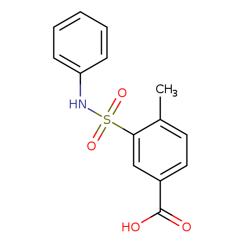 3-(Anilinosulfonyl)-4-methylbenzoic acid