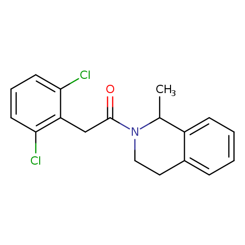 2-(2,6-dichlorophenyl)-1-(1-methyl-1,2,3,4-tetrahydroisoquinolin-2-yl)ethan-1-one