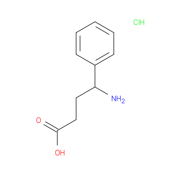 4-Amino-4-Phenylbutanoic Acid Hydrochloride