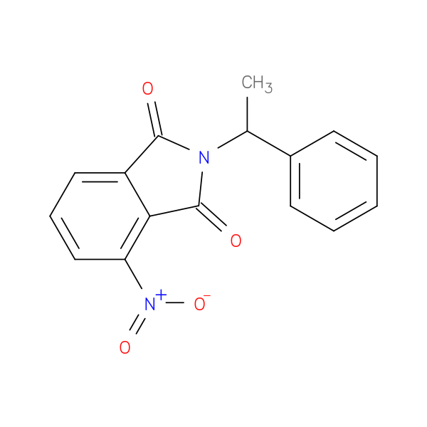 4-Nitro-2-(1-phenylethyl)-1h-isoindole-1,3(2h)-dione