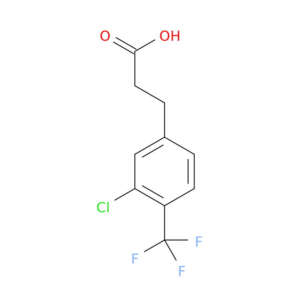 3-(3-Chloro-4-(trifluoromethyl)phenyl)propanoic acid
