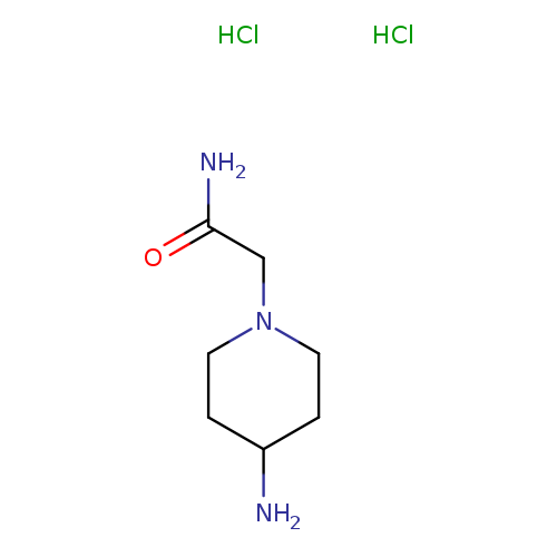 2-(4-amino-1-piperidinyl)acetamide dihydrochloride