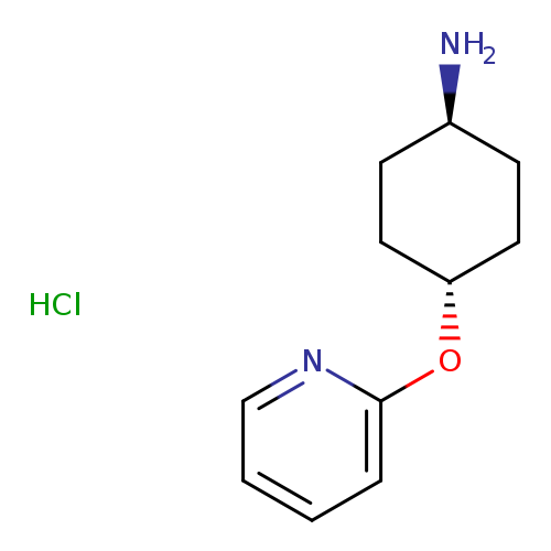 rac-(1r,4r)-4-(pyridin-2-yloxy)cyclohexan-1-aminehydrochloride