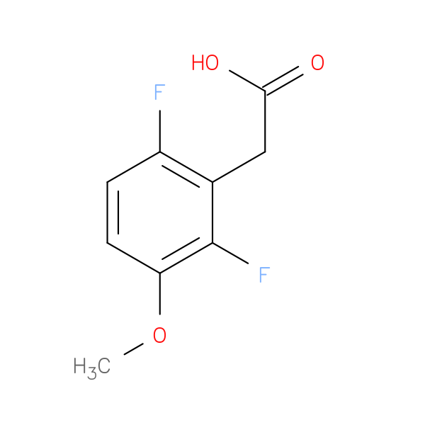 2,6-DIFLUORO-3-METHOXYPHENYLACETIC ACID
