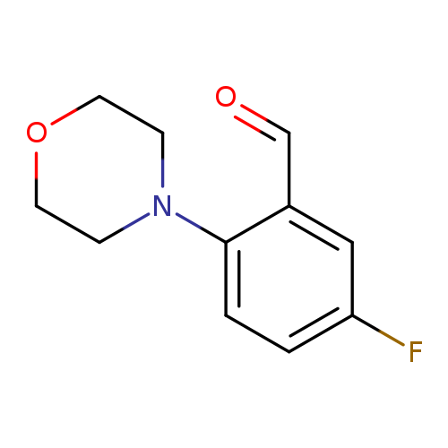 5-FLUORO-2-(N-MORPHOLINO)-BENZALDEHYDE