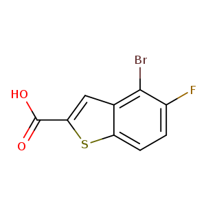 Benzo[b]thiophene-2-carboxylic acid, 4-bromo-5-fluoro-
