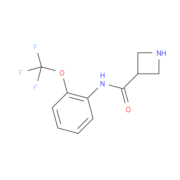 N-[2-(Trifluoromethoxy)phenyl]azetidine-3-carboxamide