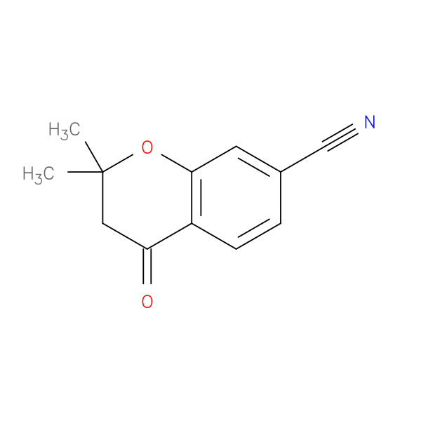 2,2-Dimethyl-4-oxochroman-7-carbonitrile
