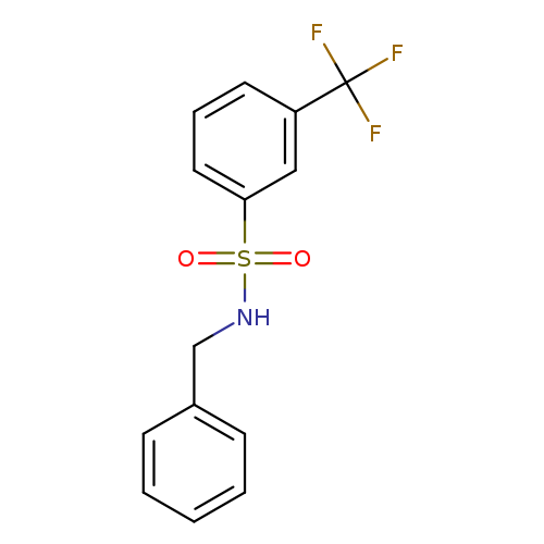 N-benzyl-3-(trifluoromethyl)benzene-1-sulfonamide