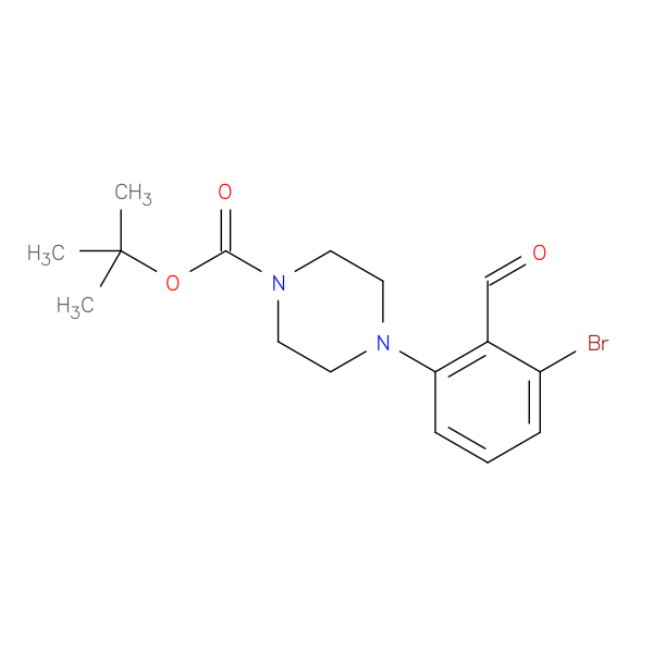 2-Bromo-6-(4-BOC-piperazino)benzaldehyde