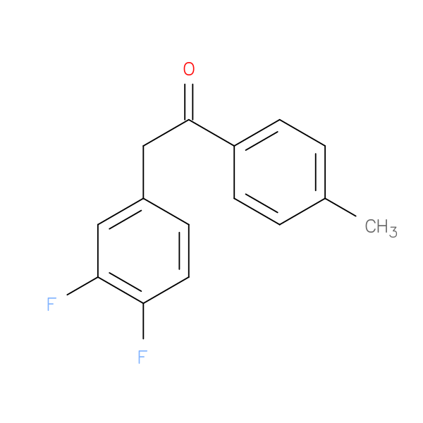 2-(3,4-Difluorophenyl)-1-(p-tolyl)ethanone