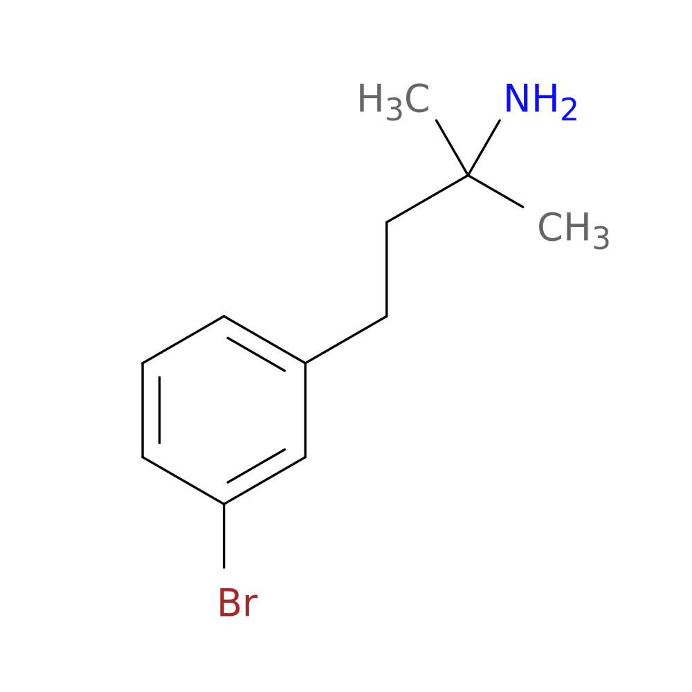 4-(3-bromophenyl)-2-methylbutan-2-amine