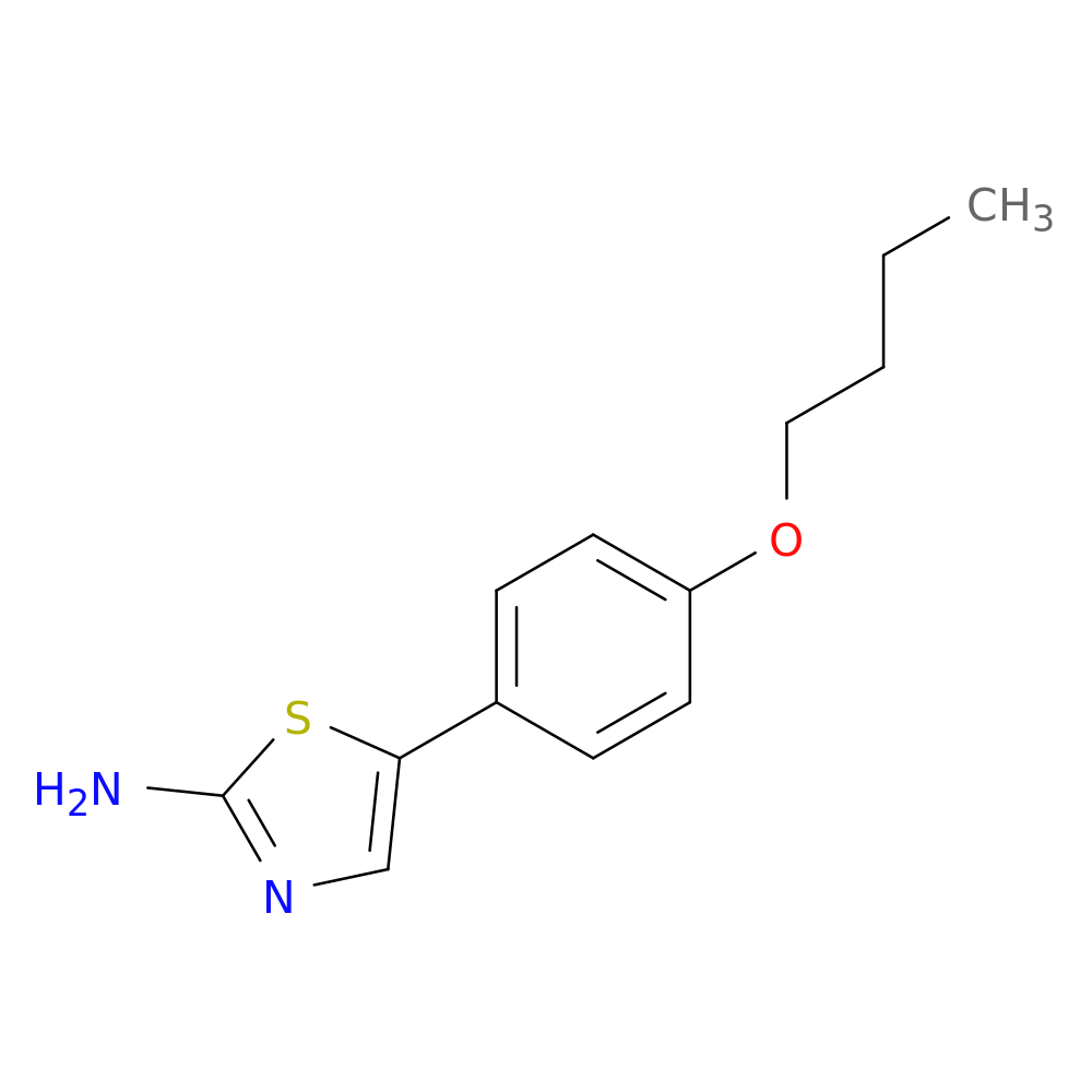 5-(4-Butoxyphenyl)thiazol-2-amine