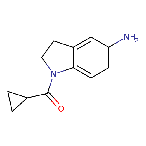 (5-Aminoindolin-1-yl)(cyclopropyl)methanone
