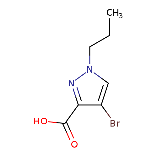 4-Bromo-1-propyl-1H-pyrazole-3-carboxylic acid