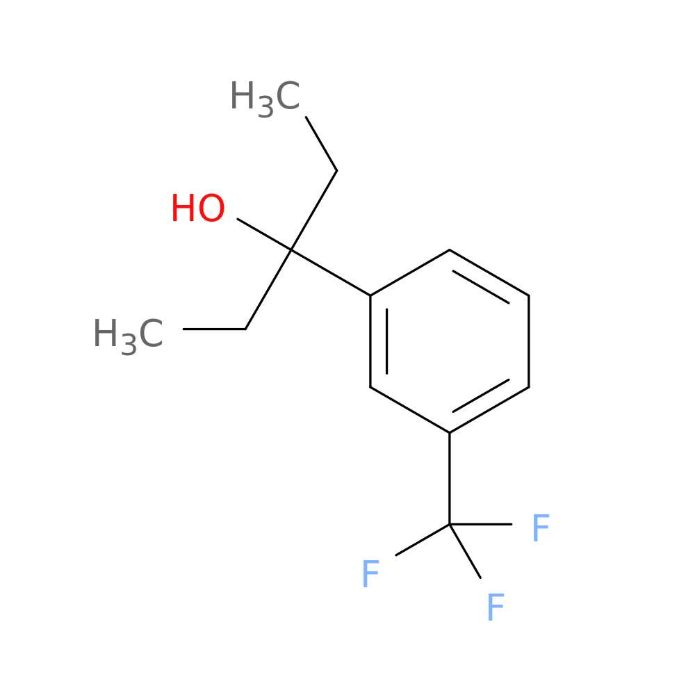 Benzenemethanol, α,α-diethyl-3-(trifluoromethyl)-