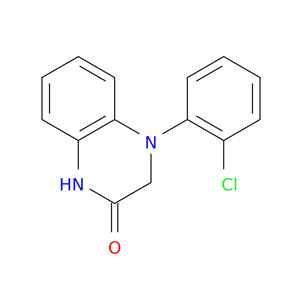 4-(2-chlorophenyl)-1,2,3,4-tetrahydroquinoxalin-2-one