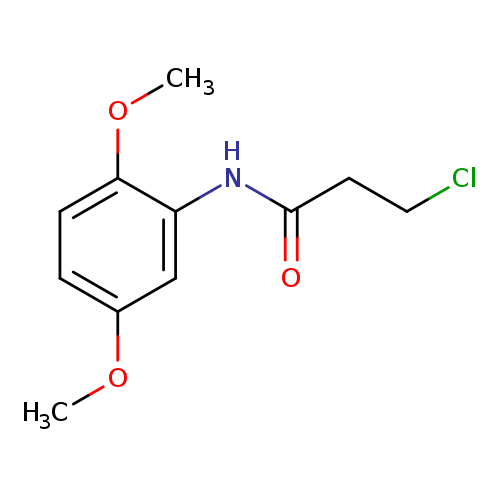 3-Chloro-n-(2,5-dimethoxyphenyl)propanamide