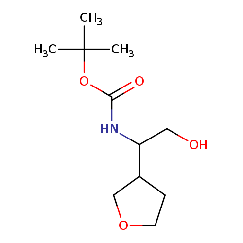 tert-Butyl (2-hydroxy-1-(tetrahydrofuran-3-yl)ethyl)carbamate