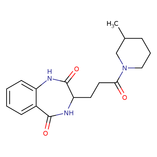 3-[3-(3-methylpiperidin-1-yl)-3-oxopropyl]-2,3,4,5-tetrahydro-1H-1,4-benzodiazepine-2,5-dione