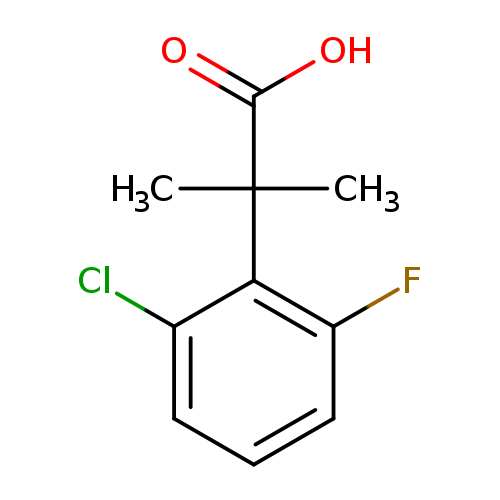 2-(2-Chloro-6-fluorophenyl)-2-methylpropanoic acid