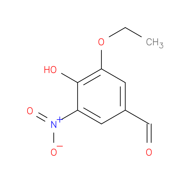 3-Ethoxy-4-hydroxy-5-nitrobenzaldehyde