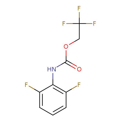 2,2,2-trifluoroethyl N-(2,6-difluorophenyl)carbamate