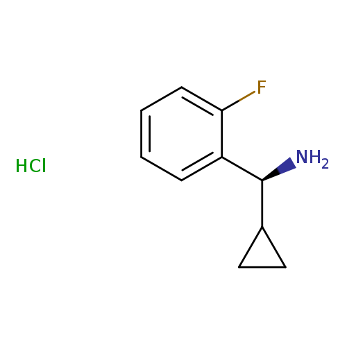 (S)-Cyclopropyl(2-fluorophenyl)methanamine hydrochloride