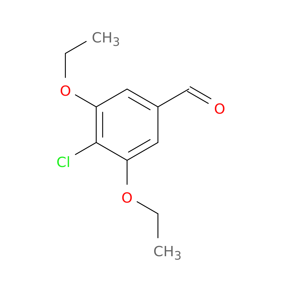 4-chloro-3,5-diethoxybenzaldehyde