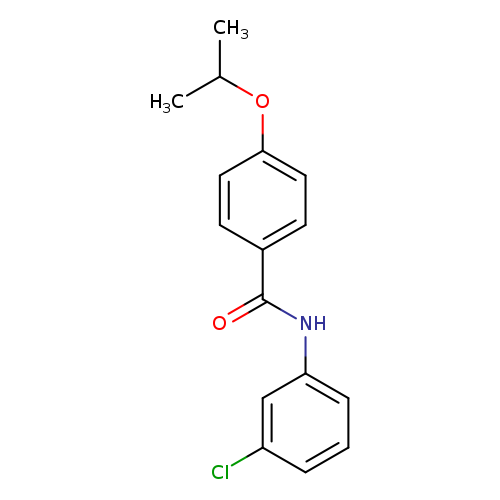 N-(3-chlorophenyl)-4-isopropoxybenzamide
