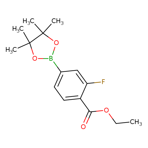 Ethyl 2-fluoro-4-(4,4,5,5-tetramethyl-1,3,2-dioxaborolan-2-yl)benzoate