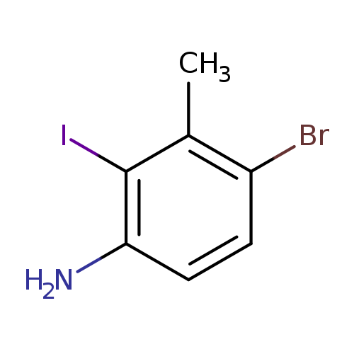 4-Bromo-2-iodo-3-methylaniline
