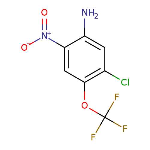 Benzenamine, 5-​chloro-​2-​nitro-​4-​(trifluoromethoxy)​-
