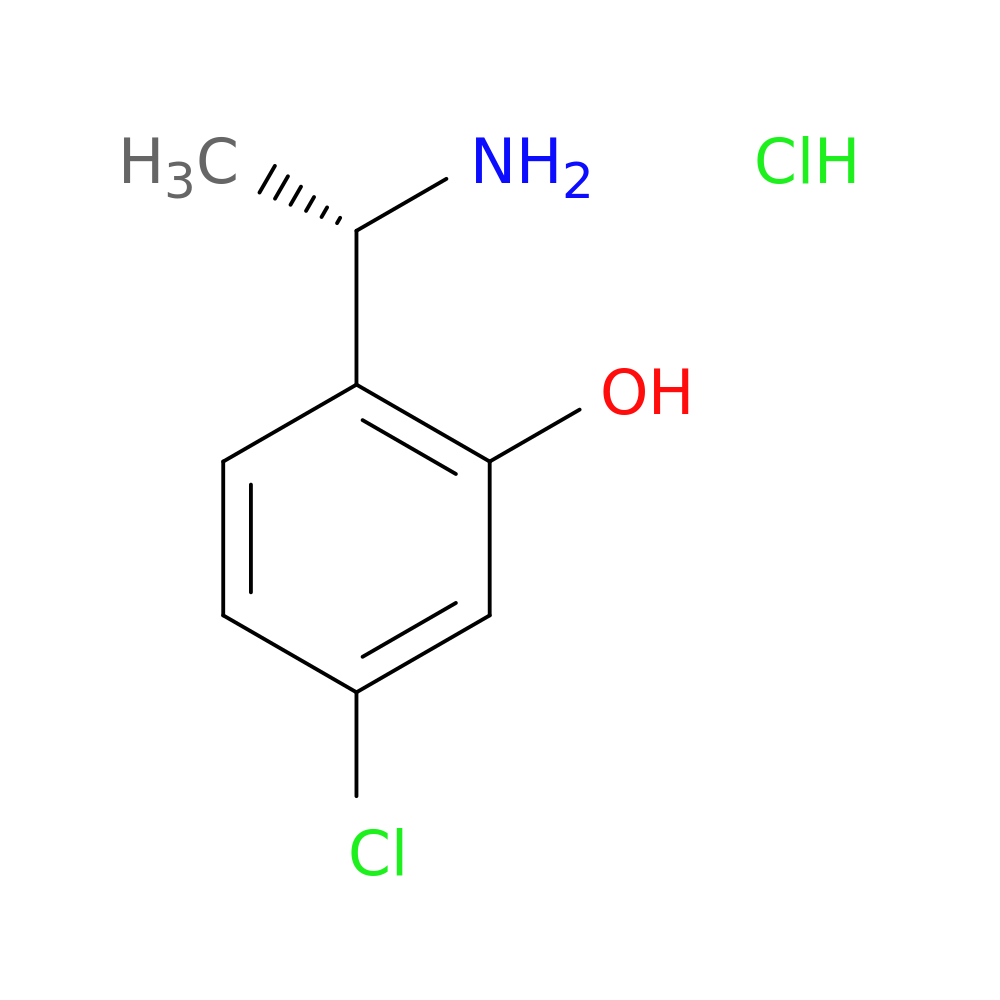 2-[(1S)-1-aminoethyl]-5-chlorophenol hydrochloride