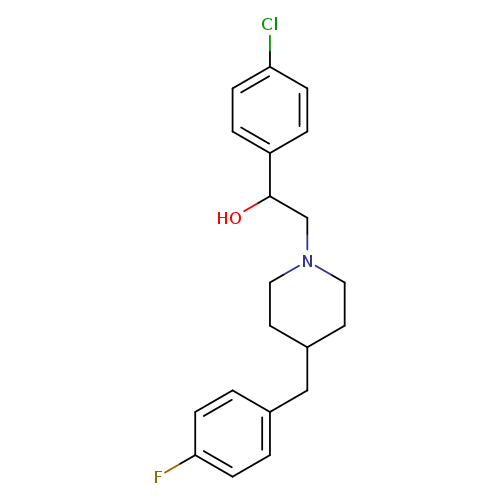 1-Piperidineethanol, α-(4-chlorophenyl)-4-[(4-fluorophenyl)methyl]-