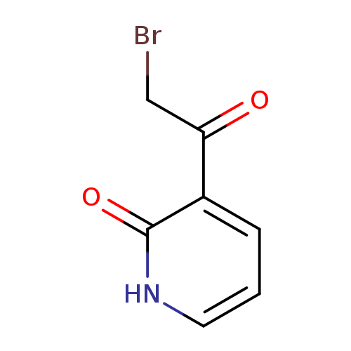 2(1H)-Pyridone, 3-(bromoacetyl)- (8CI)