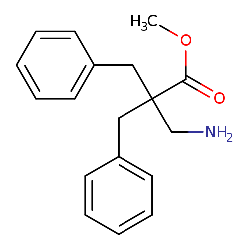 Benzenepropanoic acid, α-(aminomethyl)-α-(phenylmethyl)-, methyl ester