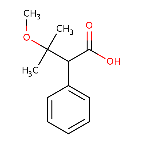 3-methoxy-3-methyl-2-phenylbutanoic acid