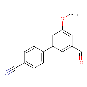 4-(3-Formyl-5-methoxyphenyl)benzonitrile
