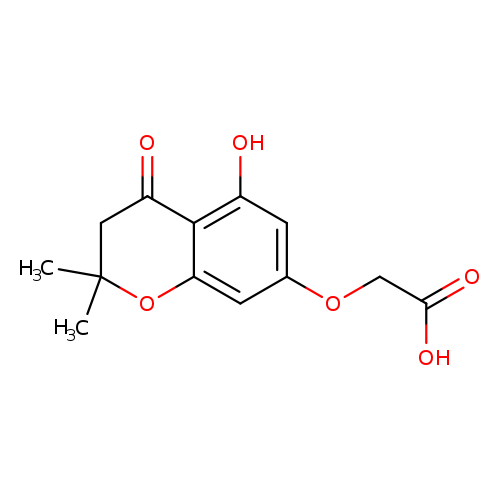 [(5-Hydroxy-2,2-dimethyl-4-oxo-3,4-dihydro-2h-chromen-7-yl)oxy]acetic acid