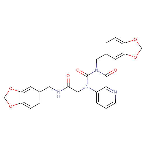 N-[(2H-1,3-benzodioxol-5-yl)methyl]-2-{3-[(2H-1,3-benzodioxol-5-yl)methyl]-2,4-dioxo-1H,2H,3H,4H-pyrido[3,2-d]pyrimidin-1-yl}acetamide