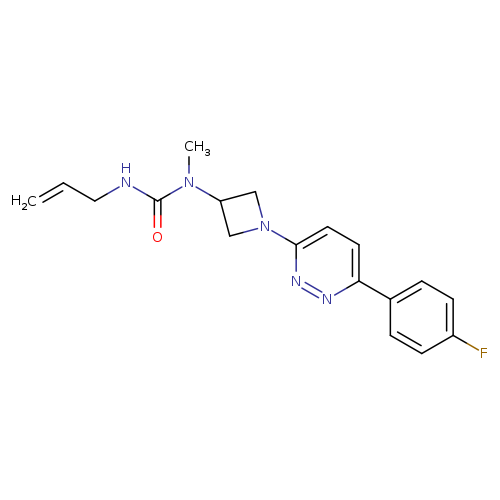1-{1-[6-(4-fluorophenyl)pyridazin-3-yl]azetidin-3-yl}-1-methyl-3-(prop-2-en-1-yl)urea