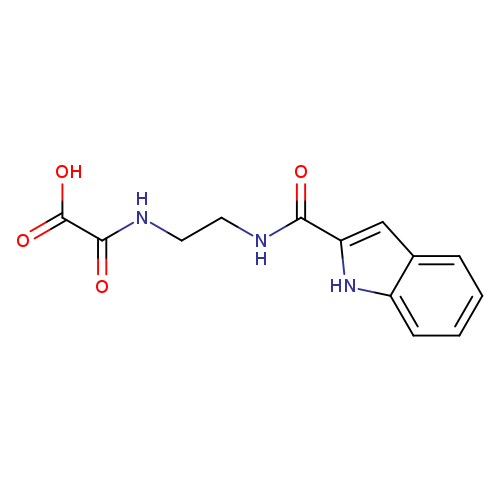 ({2-[(1H-Indol-2-yl)formamido]ethyl}carbamoyl)formic acid