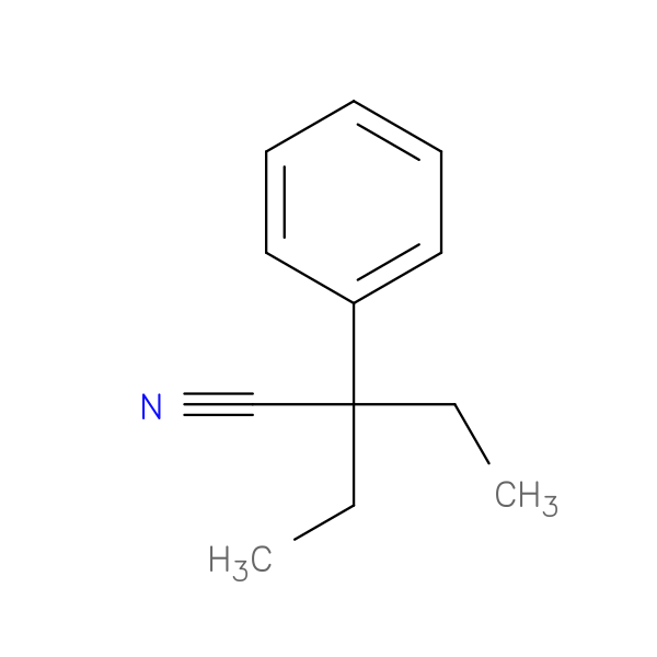 2-Ethyl-2-phenylbutanenitrile