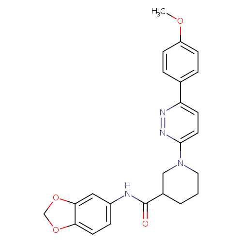 N-(2H-1,3-benzodioxol-5-yl)-1-[6-(4-methoxyphenyl)pyridazin-3-yl]piperidine-3-carboxamide